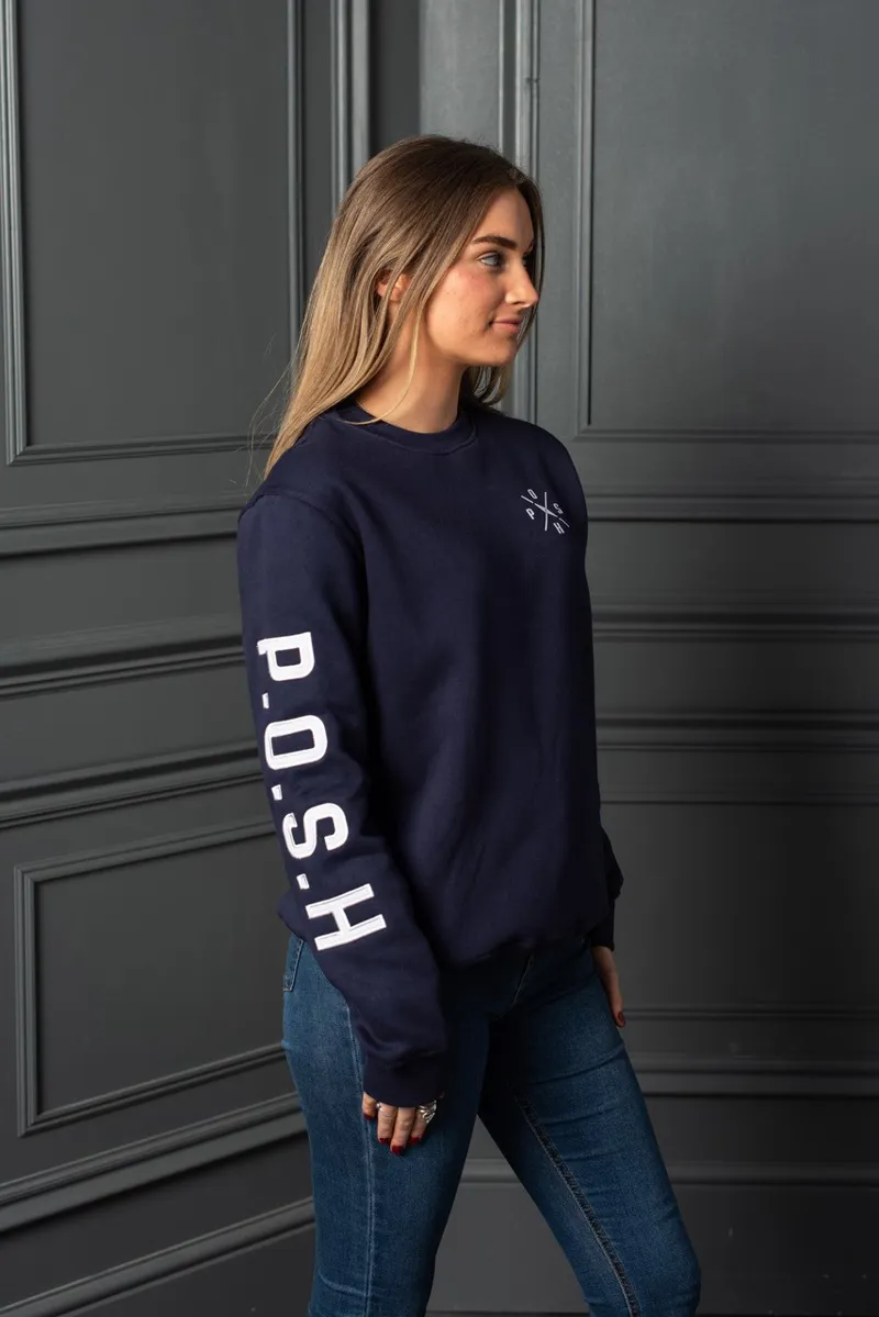 POSH Country Start Point Sweatshirt Navy-2